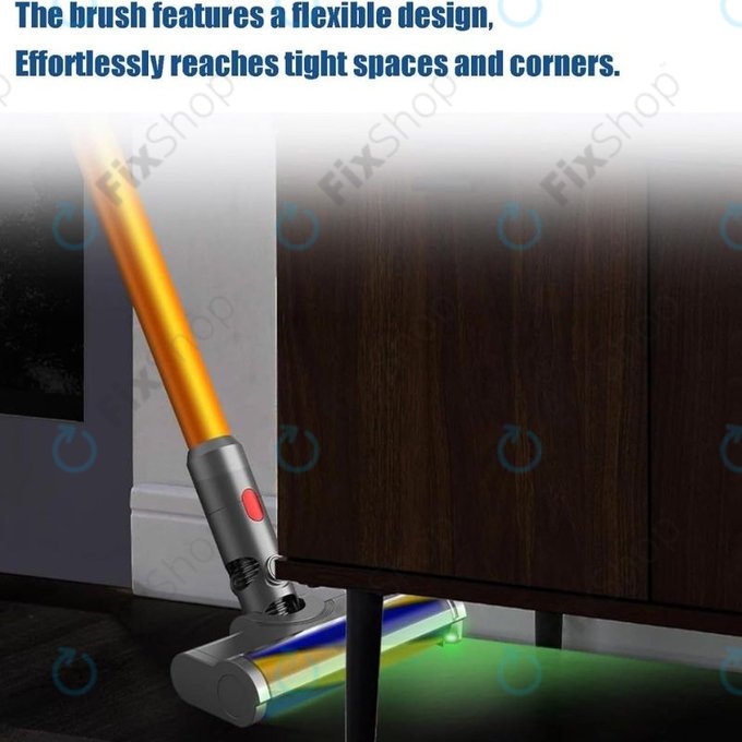 Dyson V12 - Bodendüse mit LED-Grünlicht