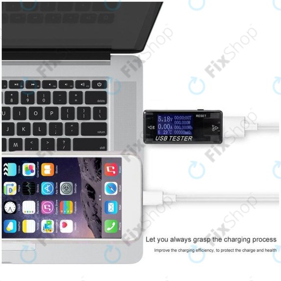Phonefix KWS-V21 - USB Ladetester für Smartphones