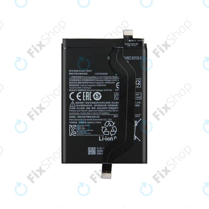 Xiaomi Redmi Note 10 Pro 5G - Akku Batterie BM57 5000mAh