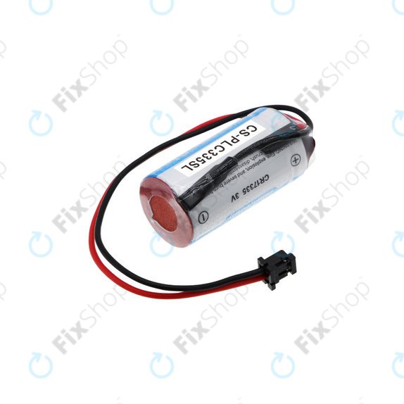 Batterie für Mitsubishi CR17335SE-R, Sanyo GT15-BAT, 1800mAh, Li-MnO2, 3V, Q6BAT, HQ