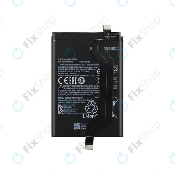 Xiaomi Redmi Note 10 Pro 5G - Akku Batterie BM57 5000mAh