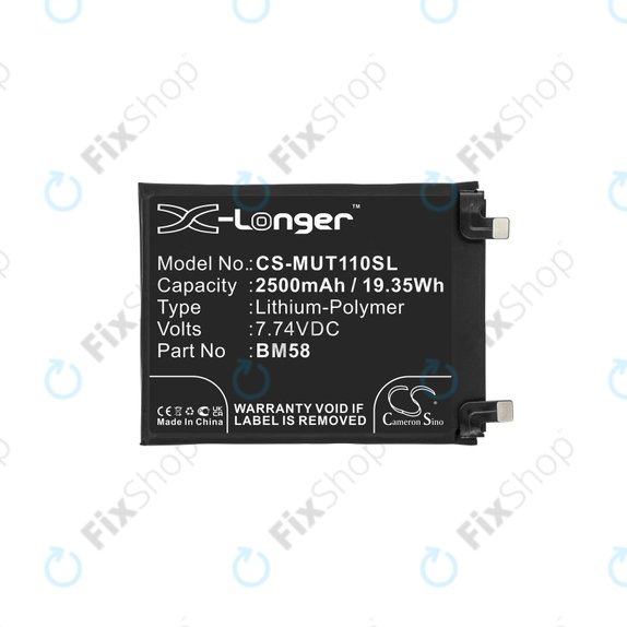 Xiaomi 11T Pro - Akku Batterie BM58 2500mAh HQ
