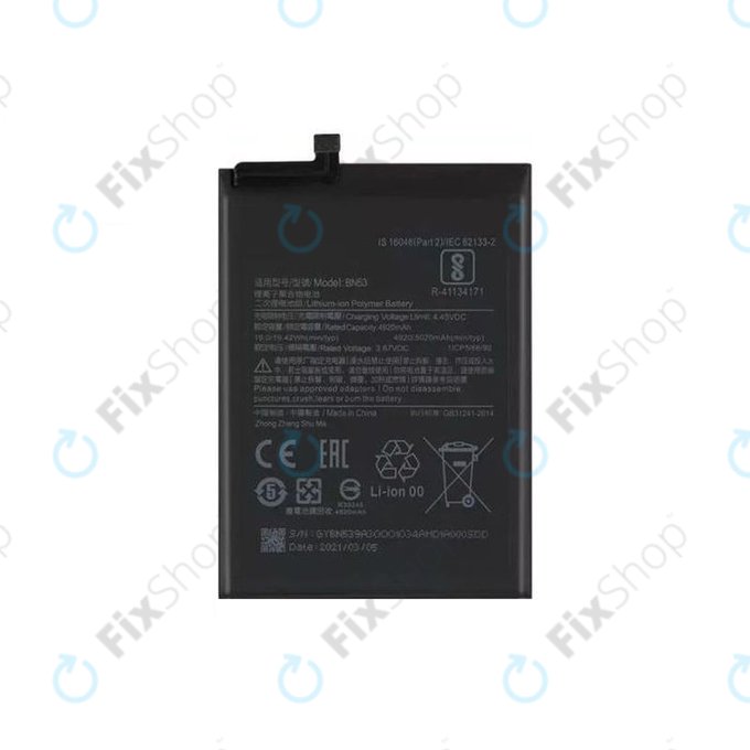 Xiaomi Redmi Note 9 Pro - Akku Batterie BN53 5020mAh