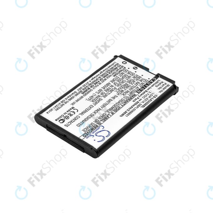 Akku batterie für LG T500, 800mAh, Li-Ion, 3.7V, LGIP-531A, HQ