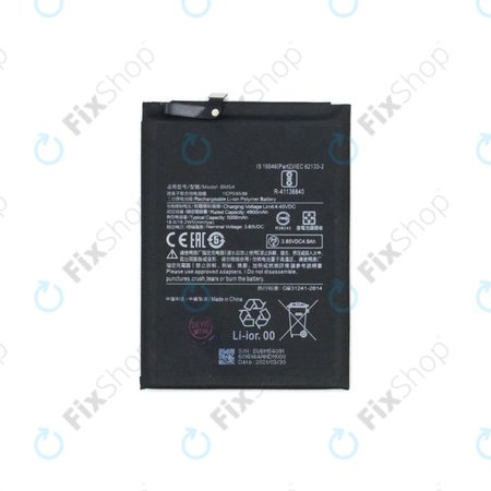 Xiaomi Redmi Note 9T 5G - Akku Batterie BM54 5000mAh
