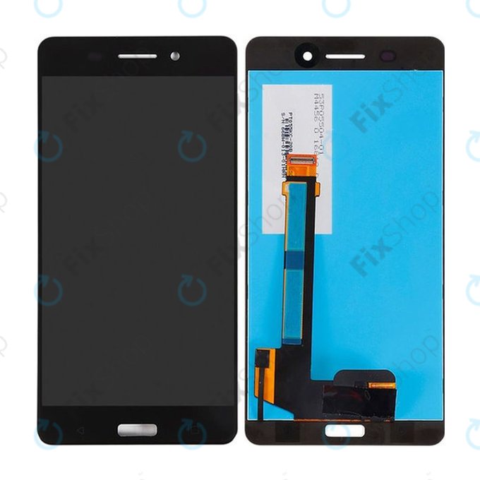Nokia 6 - LCD Display + Touchscreen Front Glas TFT