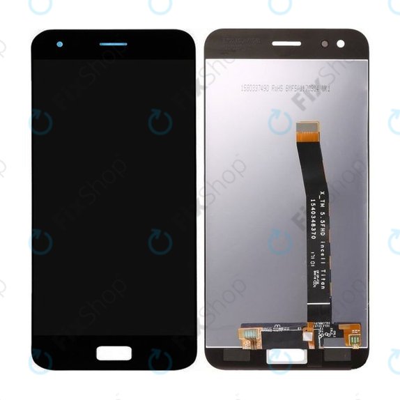 Asus Zenfone 4 ZE554KL - LCD Display + Touchscreen Front Glas (Black) TFT