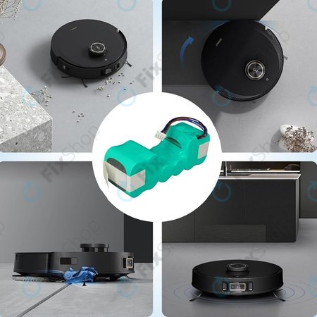 Ecovacs Sweeper-series, Deebot Ozmo-series - Akku Batterie DM88 Ni-MH 12.0V 3000mAh