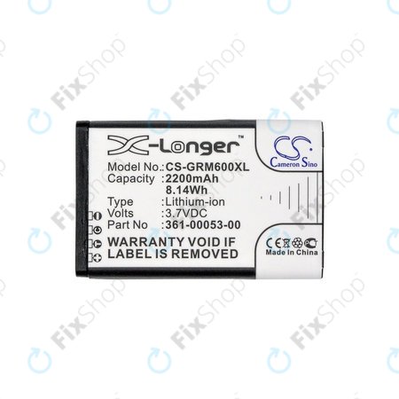 Garmin Montana 600, 600T, 600t Camo, 650, 650T, 680, 680T, Monterra - Akku Batterie 010-11599-00, 010-11654-03, 361-00053-00, 361-00053-04 2200mAh HQ