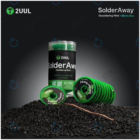 Entlötlitze, Solder Vampire, 2UUL DW11, 10 Rollen/Box