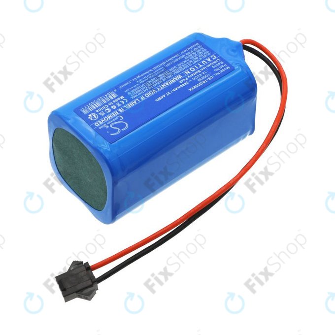 Akku batterie für Tesla Robostar IQ550, 2600mAh, Li-Ion, 14.4V, 106936, HQ