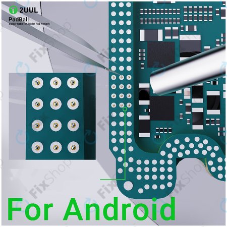 Lötkugeln für Android-Reparatur, 2UUL PB02