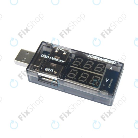 Keweisi - USB Ladetester für Smartphones (IN/OUT)