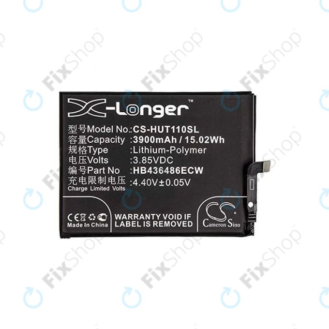 Huawei Mate 10 Lite, Mate 10 Pro, Mate 20, Nova 2i, P20 Pro, Honor View 20 - Akku Batterie HB436486ECW 3900mAh HQ