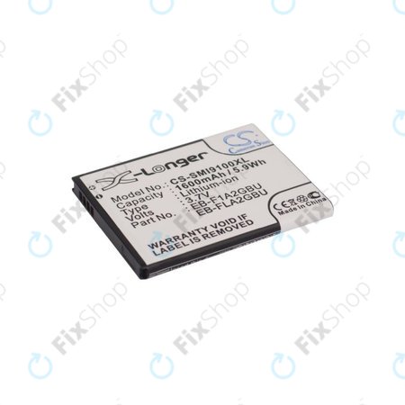 Akku batterie für Samsung i9100, Galaxy S II, 1600mAh, Li-Ion, 3.7V, EB-F1A2GBU, HQ
