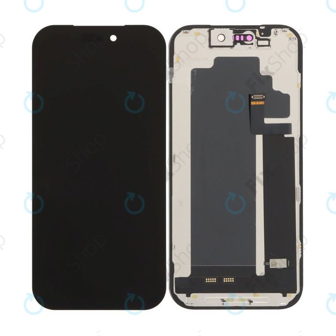 Display In-Cell FHD für iPhone 17 Pro, Touchscreen-Glas mit Rahmen