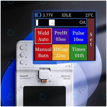QianLi Macaron Max - Mikro-PunktschWeißgerät-Set für Akku-Flex-Reparatur (iPhone 11 - 14 Pro Max)