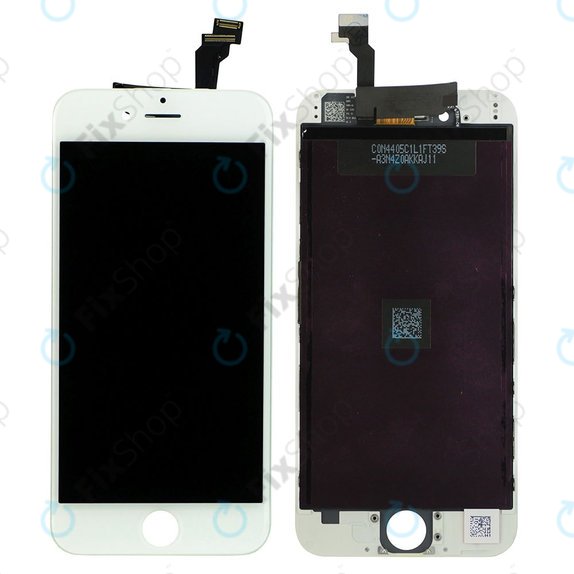 Display für iPhone 6, White, Touchscreen-Glas mit Rahmen