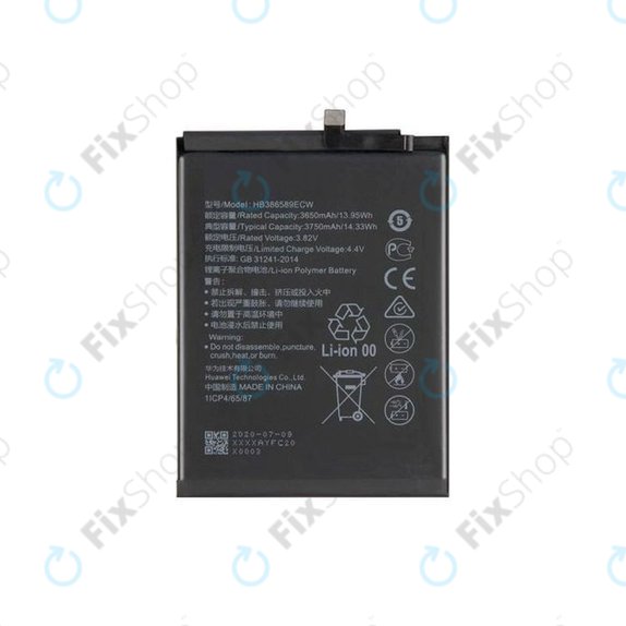 Huawei Honor Play Mate 20 Lite, Nova 3, Nova 5T, P10 Plus, View 10 - Akku Batterie HB386589ECW 3750mAh