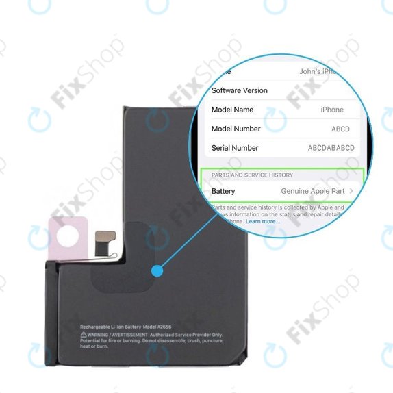 Akku für iPhone 13 Pro | 661-21996 | 3095mAh | Genuine Apple