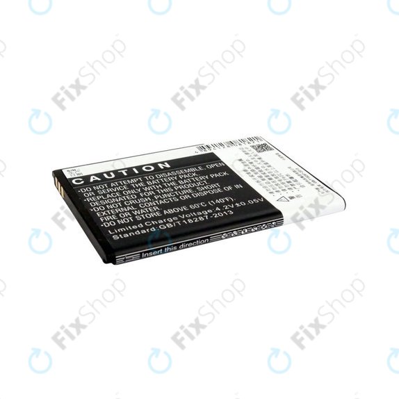 Akku batterie für Gigabyte Gsmart Roma, R2, Li-ion, 3.7V, 1400mAh, HQ