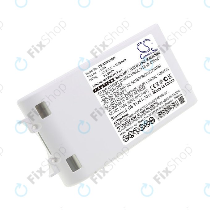 Akku batterie für Xiaomi Dreame V10, V9, V8, XR, 2500mAh, Li-Ion, 25.2V, WN4, HQ