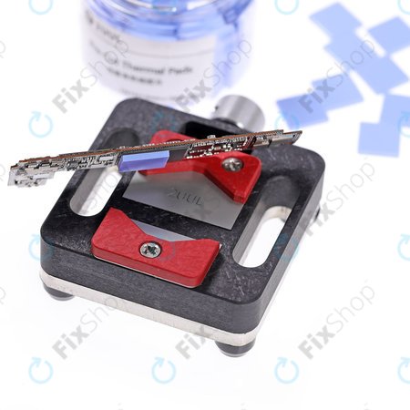 2UUL Vorgeschnittene Thermische Silikonpads - 12 x 12 x 1.5mm (100Stk.)