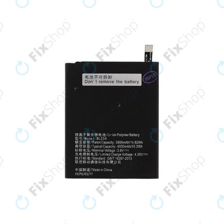 Lenovo VIBE P1ma40 mini, A5000, P70 - Akku Batterie BL234 4000mAh