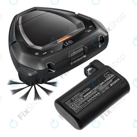 AEG RX-series, Electrolux E, P-series - Akku Batterie S91-0400410-SU2, OSBP72LI, OSBP72LI25 Li-Ion 7.2V 3400mAh HQ