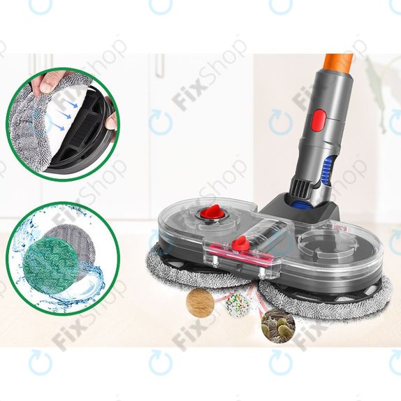 Dyson V-series, Outsize - Elektrischer Wischkopf mit Tank