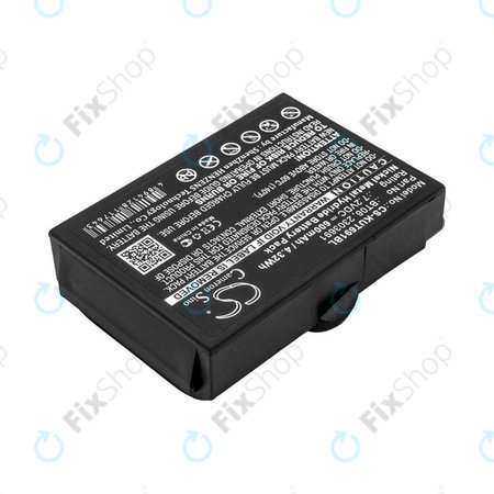 Akku batterie für Ikusi TM60, 61, 62, 600mAh, Ni-MH, 7.2V, BT06, HQ