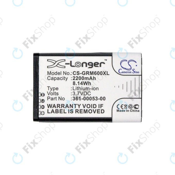 Garmin Montana 600, 600T, 600t Camo, 650, 650T, 680, 680T, Monterra - Akku Batterie 010-11599-00, 010-11654-03, 361-00053-00, 361-00053-04 2200mAh HQ