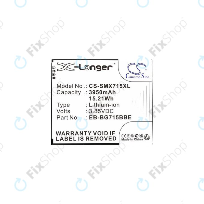 Samsung Galaxy Xcover Pro G715F - Akku Batterie EB-BG715BB 3950mAh HQ