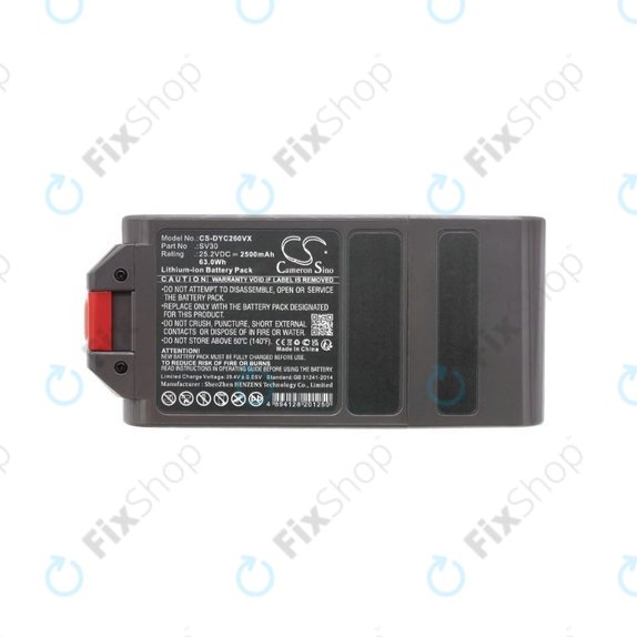 Dyson V12 - Akku Batterie 965470-01 Li-Ion 25.2V 2500mAh HQ