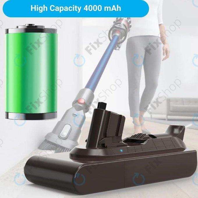 Dyson V11, V15 - Akku Batterie SV15, SV18, 970938-01 Li-Ion 25.2V 4000mAh HQ