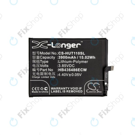 Huawei Mate 10 Lite, Mate 10 Pro, Mate 20, Nova 2i, P20 Pro, Honor View 20 - Akku Batterie HB436486ECW 3900mAh HQ
