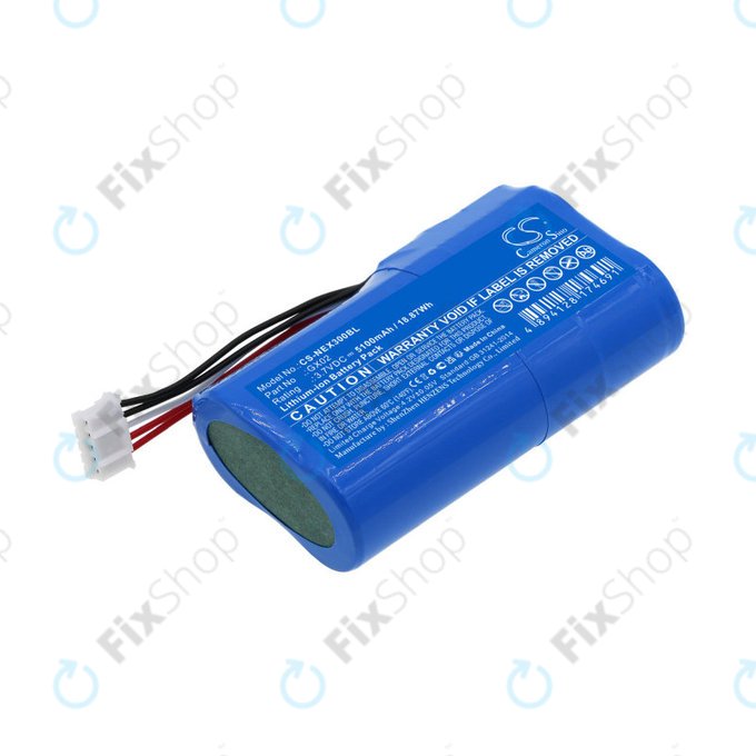 Batterie für NEXGO N3, N5, 5100mAh, Li-Ion, 3.7V, GX02, HQ