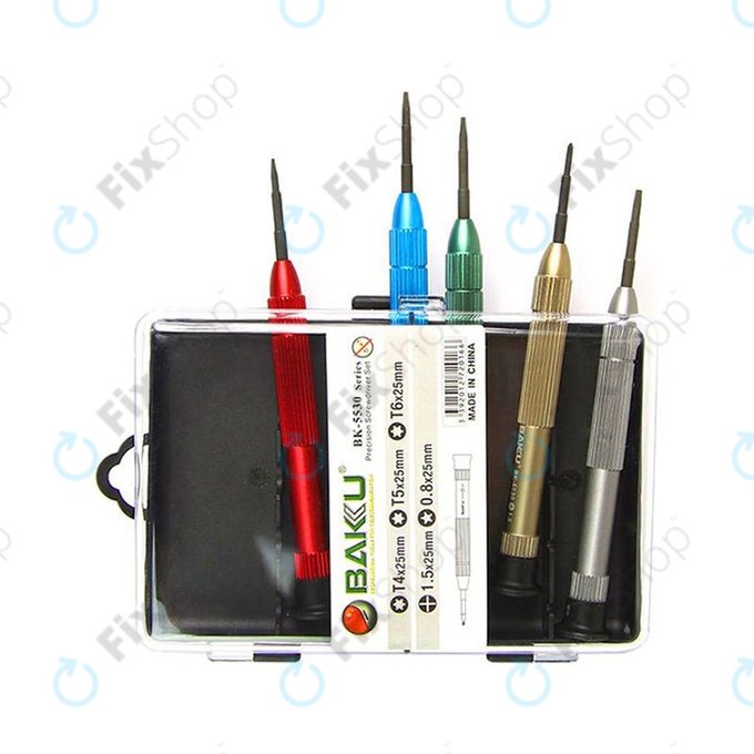 Baku BK-5530 - Schraubendrehersatz für Laptops (5Stk.)
