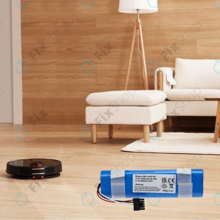 Xiaomi Mi Robot Vacuum Mop Pro (P), 2 (Mijia 2C), Viomi V2 Pro, Proscenic LDS M7 - Akku Batterie STYJ02YM, MH1-4S1P-SC Li-Ion 14.8V 3400mAh