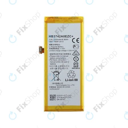 Huawei P8 Lite ALE-L21, Y3 (2017) - Akku Batterie HB3742A0EZC 2200mAh
