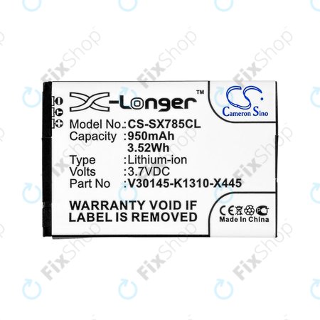 Akku batterie für Siemens Gigaset, Openstage, SL, 950mAh, Li-Ion, 3.7V, V30145-K1310-X445, HQ
