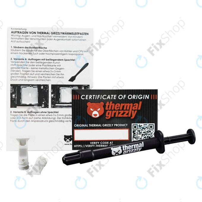 Wärmeleitpaste 2g, Thermal Grizzly Kryonaut Extreme