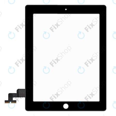 Apple iPad 2 - Touchscreen Front Glas (Black)