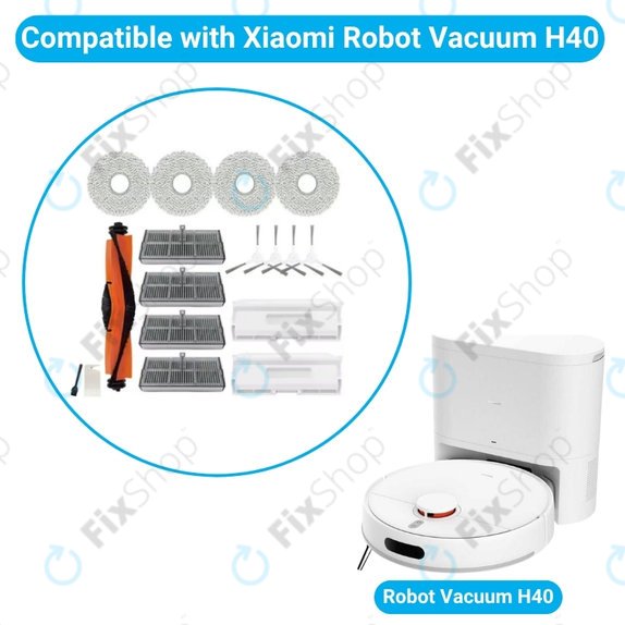Xiaomi Robot Vacuum H40 - Komplett-set