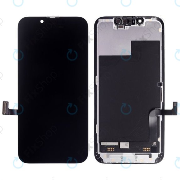 Display Hard OLED für iPhone 13 Mini, Touchscreen-Glas mit Rahmen, FixPremium