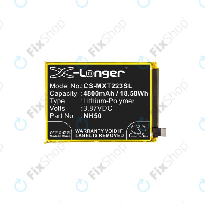 Motorola Moto E32, E32s, G22 - Akku Batterie NH50 4800mAh HQ