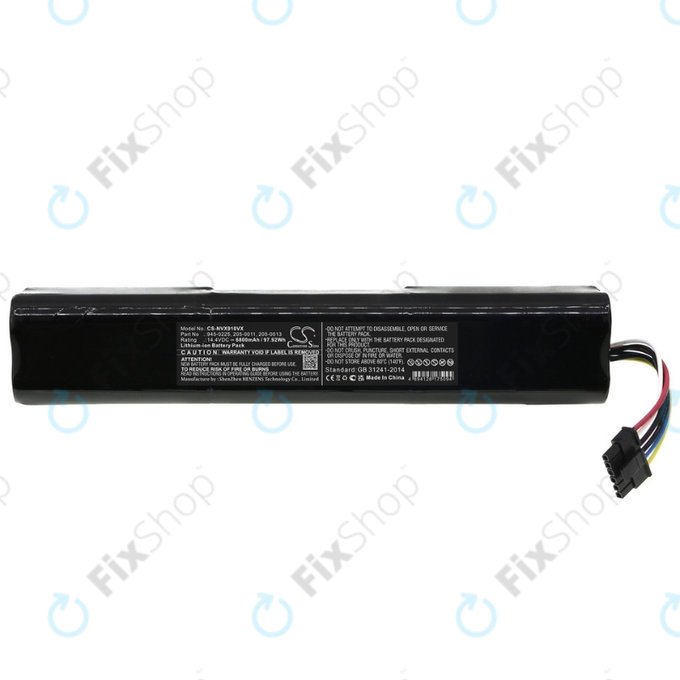 Neato Botvac D3, D4, D5, D6, D7-series - Akku Batterie 945-0225, 205-0011, 205-0013 Li-Ion 14.4V 6800mAh HQ