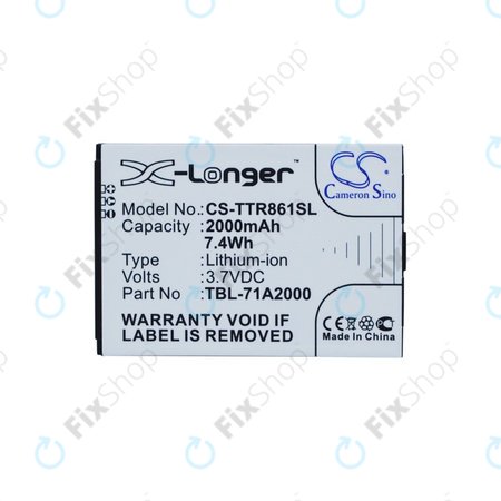TP-Link M5000, M7000-series, TL-M5350, TL-M7300, TL-TR761, TL-TR861 - Akku Batterie TBL-71A2000 2000mAh HQ