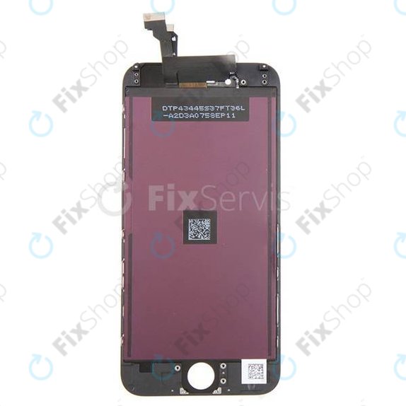 Display für iPhone 6, Black, Touchscreen-Glas mit Rahmen