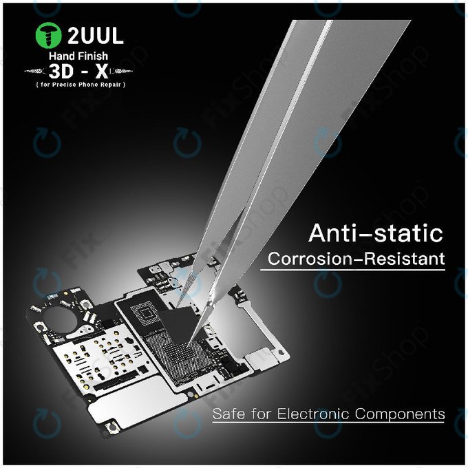 Präzisionspinzette, 3D-X handgefertigt, 2UUL TW02